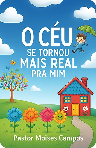 Capa: O Céu Se Tornou Mais Real Pra Mim